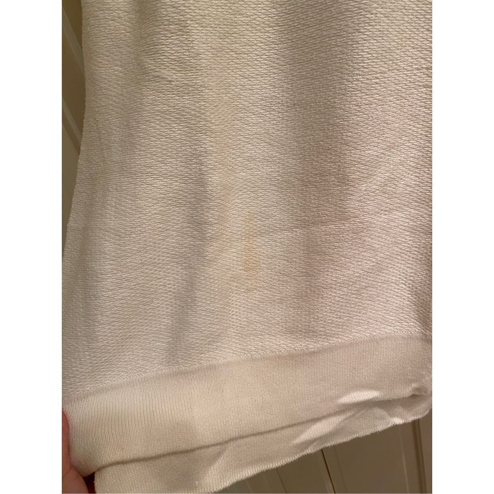 DUFFY Off White Sweater size small - Picture 6 of 7